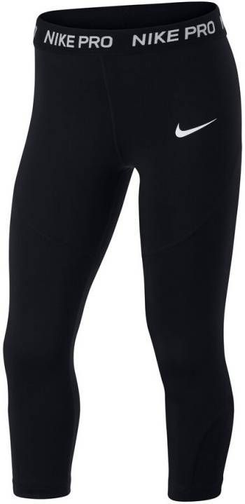 Nike Pro Girls' Capri Tights Junior Zwart Kind - Vindjeschoen.nl
