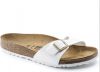 Birkenstock Slippers Madrid BF in lak look, smalle schoenwijdte online kopen