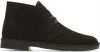 Clarks originals Desert Boot Evo Dark Brown Suede Veter boots online kopen