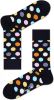 Happy Socks Sokken Big Dot Sock Zwart online kopen