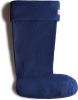 Hunter Sokken Recycled Fleece Tall Boot Sock Donkerblauw online kopen