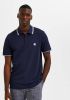 Selected Homme Polos Dante Sport Short Sleeve Polo dark blue online kopen