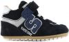 Shoesme BP22S001 C suède sneakers donkerblauw online kopen