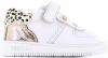 Shoesme BN22S003 F leren sneakers met dierenprint wit/roségoud online kopen