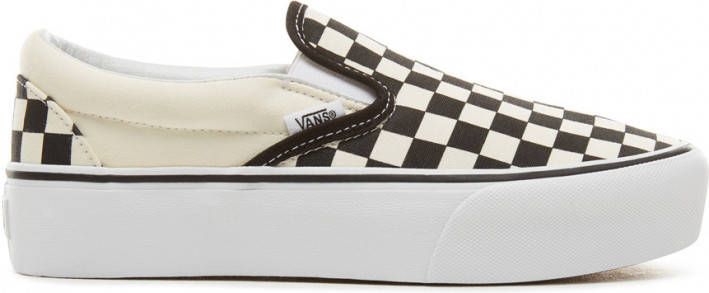 Vans sneakers UA Classic Slip On Platform V18Ebww 36 , Beige, Dames online kopen