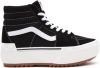 Vans Sk8 Hi Stacked Dames Schoenen Black Canvas online kopen