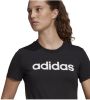 Adidas Loungewear Essentials Slim Logo Dames T Shirts Black Katoen Jersey online kopen