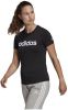 Adidas Loungewear Essentials Slim Logo Dames T Shirts Black Katoen Jersey online kopen