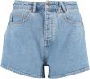 America Today high waist skinny jeans short denim blue online kopen