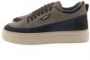 Antony Morato Flint Sneakers in suede met lederen details bruin , Beige, Heren online kopen