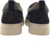 Antony Morato Flint Sneakers in suede met lederen details bruin , Beige, Heren online kopen