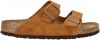 Birkenstock Arizona Soft Footbed Suede Leather Sandals , Bruin, Heren online kopen