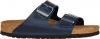 Birkenstock Arizona sfb blue narrow fettleder oiled leather online kopen