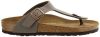 Birkenstock Gizeh Birko Flor Nubuck Sandals , Grijs, Dames online kopen