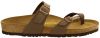 Birkenstock Slippers Mayari regular Birko Flor Nubuck Bruin online kopen