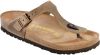 Birkenstock Slippers Mayari regular Birko Flor Nubuck Bruin online kopen