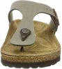 Birkenstock Gizeh Birko Flor Nubuck Sandals , Grijs, Dames online kopen