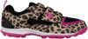 Brabo Hockeyschoenen klittenband junior leopard pink online kopen