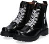 Braqeez Belle Boot lakleren veterboots zwart online kopen