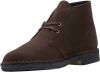 Clarks originals Desert Boot Evo Dark Brown Suede Veter boots online kopen