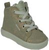 Develab 41362 hoge leren sneakers beige online kopen