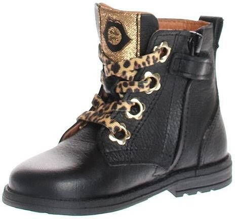 Develab 42108 922 Black Nappa Veter boots online kopen