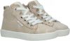 Develab 41362 hoge leren sneakers beige online kopen