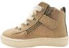 Develab 41362 hoge leren sneakers beige online kopen