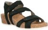 Durea sandaal 7385 025 8341 , Zwart, Dames online kopen