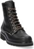 Durea 9727 805H Zwart H Wijdte Veter boots online kopen