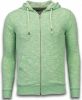 Sweater Enos Casual Vest Melange Zen Fleece - online kopen