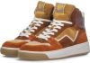 Floris van bommel Iggi Katja Schuurman for Floris 23 01 Cognac Suede G Wijdte Sneakers hoge sneakers online kopen