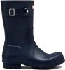 Hunter Regenlaarzen Boots Mens Original Short Blauw online kopen