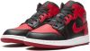 Jordan Air 1 Mid Banned 2020(Gs)sneakers , Rood, Dames online kopen