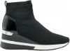 Michael Kors Skyler sneaker met gebreid bovenwerk en lak details online kopen