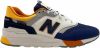New balance Sneaker Heren Wit/Blauw/Oranje online kopen