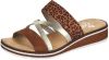 Rieker Slipper Dames Cognac online kopen