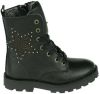 Shoesme TA21W024 B leren veterboots met studs zwart online kopen