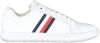 Tommy Hilfiger Lage Sneakers Corporate Cup Leather Stripes online kopen