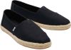 TOMS Espadrilles Women Espadrille Alpargata Rope Zwart online kopen