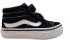 Vans SK8 Mid Reissue Black/True White Sneakers hoge sneakers online kopen