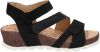 Durea Dames leren dames sandalen 7405 025 online kopen
