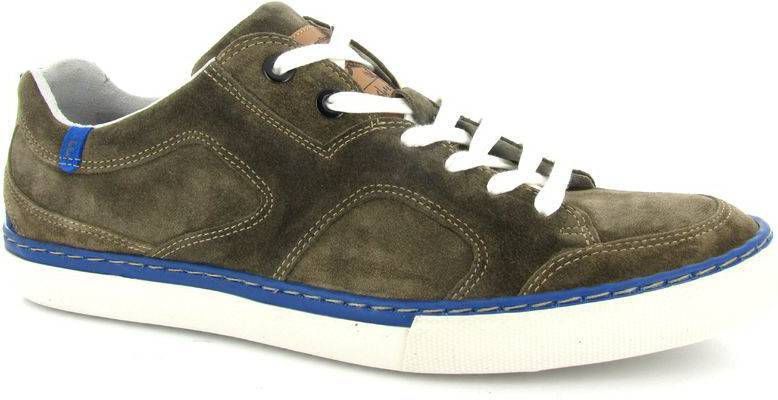 Floris VAN Bommel 14422/05 751 G0.5 Heren Sneaker Groen - Vindjeschoen.nl