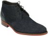 Floris van Bommel suède veterboots donkerblauw online kopen