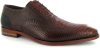Floris van bommel SFM 30238 Dark Cognac G+ Wijdte Veterschoenen online kopen