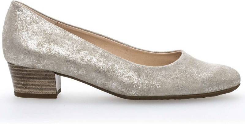 Gouden Gabor Soft Move Pumps - Vindjeschoen.nl