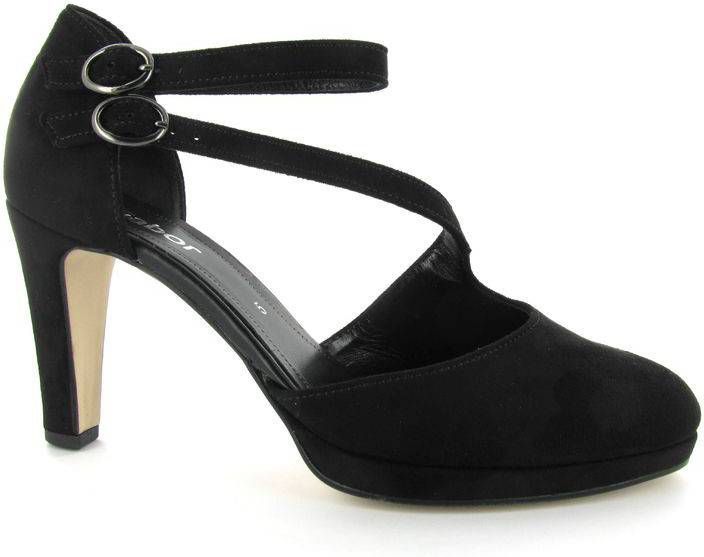 Zwarte Pumps met Bandje Gabor - Vindjeschoen.nl