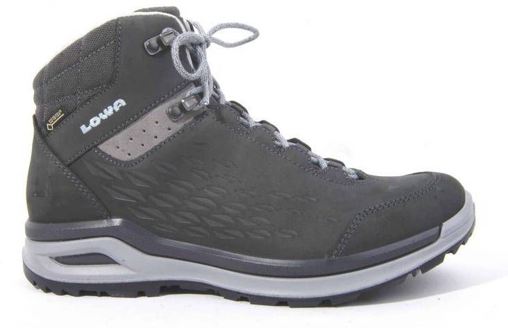 Lowa Locarno GTX QC Wandelschoenen Dames Donkergrijs/Lichtblauw -  Vindjeschoen.nl