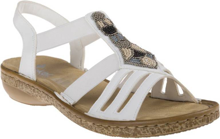 Rieker 62461-91 Sandalen Wit