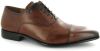 Van bommel SBM 30086 24 01 Dark Cognac H Wijdte Veterschoenen online kopen